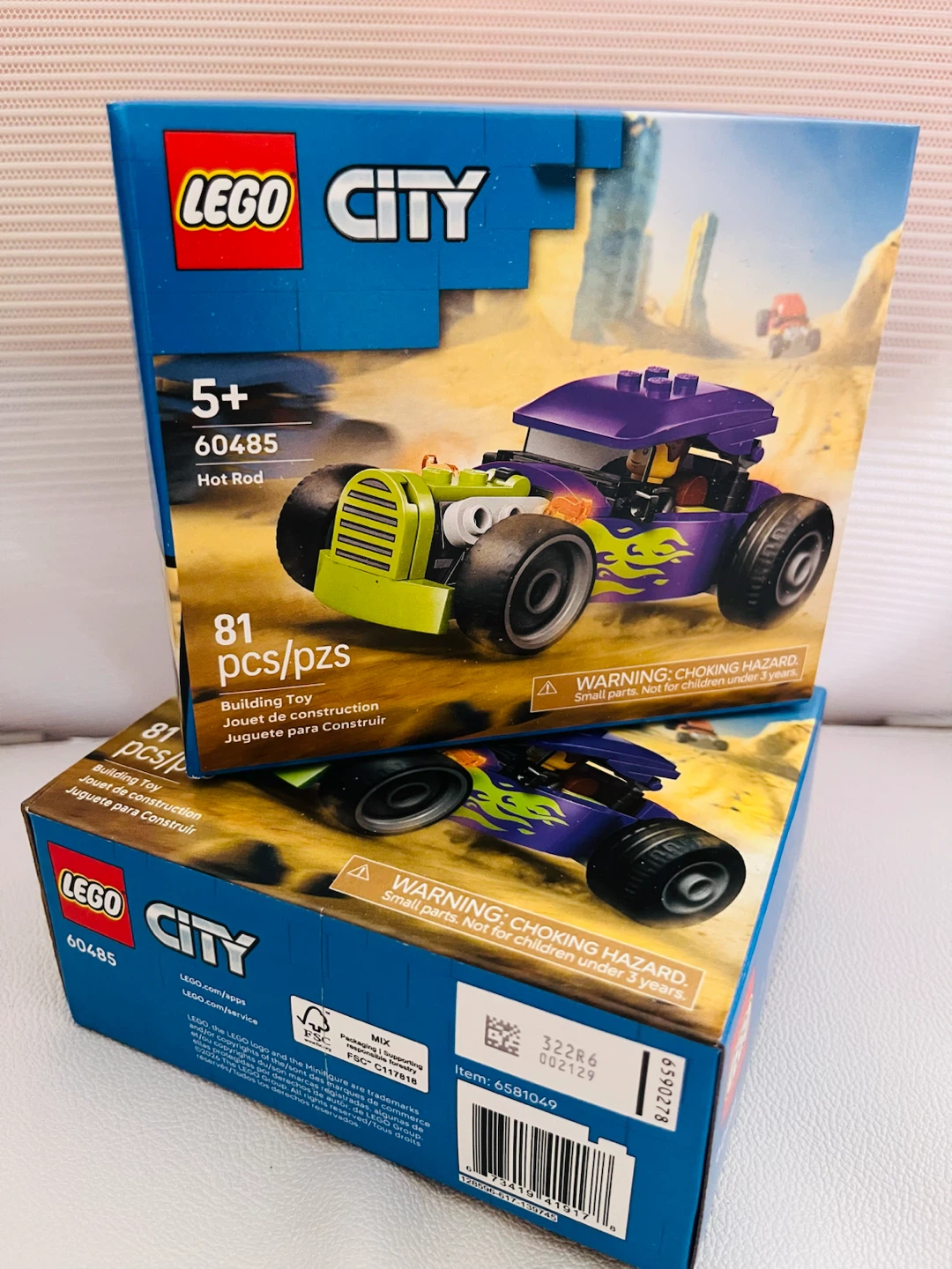 LEGO City Hot Rod Race Car Building Toy 60485 each (firm price)