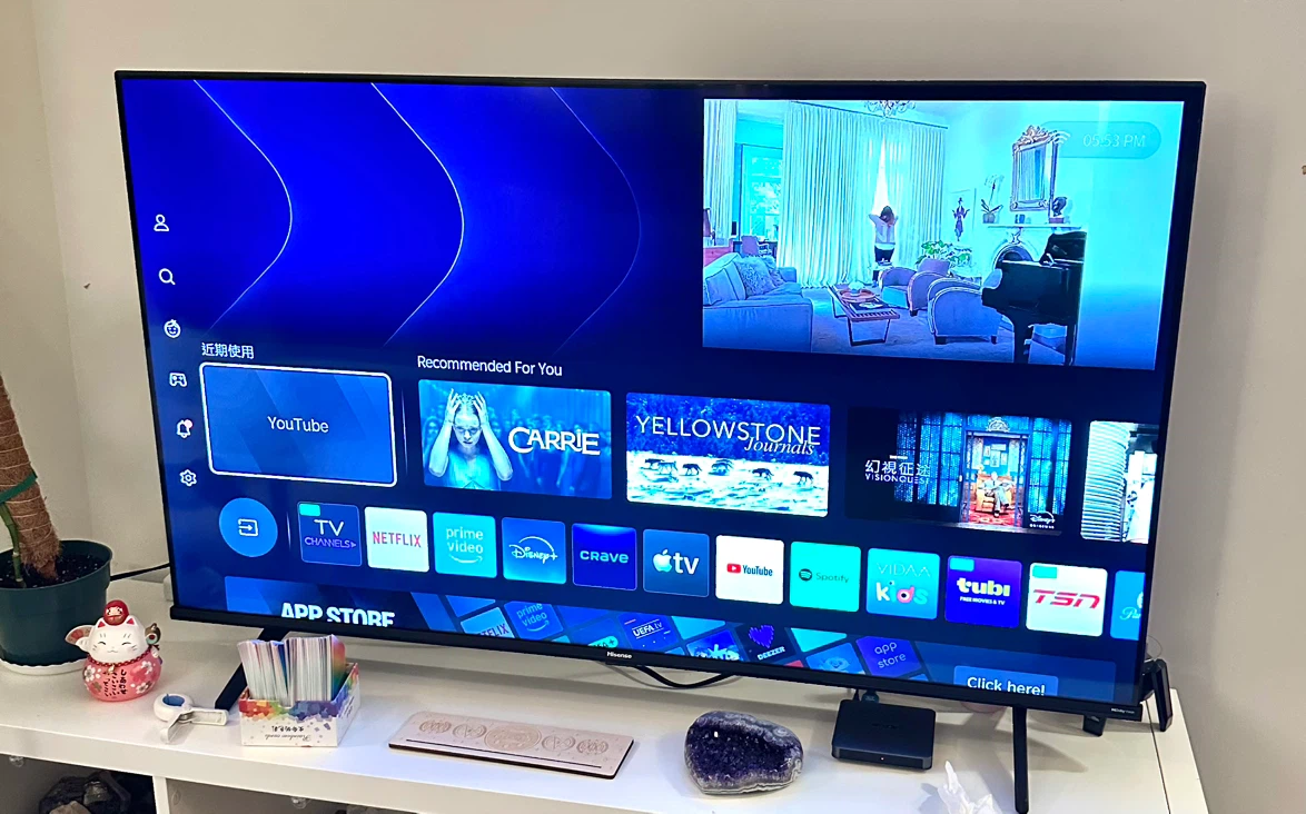 Hisense 50-inch A6KV Smart TV