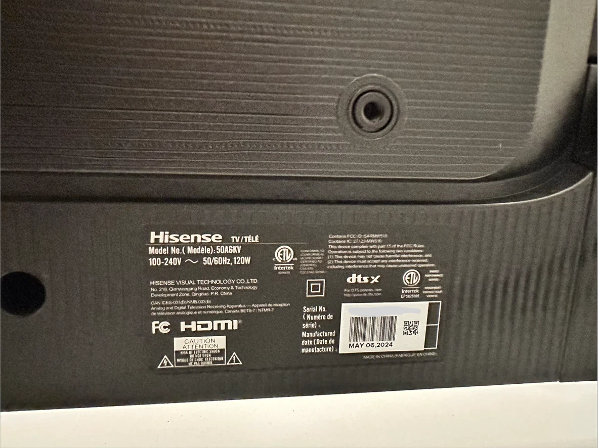 Hisense 50-inch A6KV Smart TV - photo 4