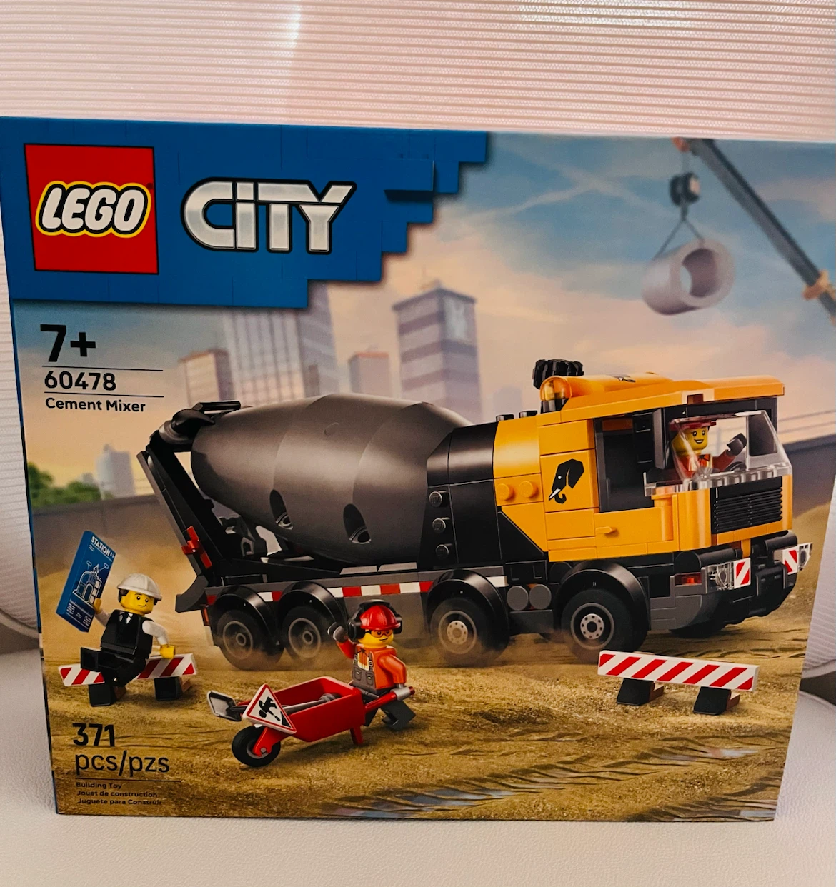 LEGO City Cement Mixer Truck Building Toy 60478 (firm price)