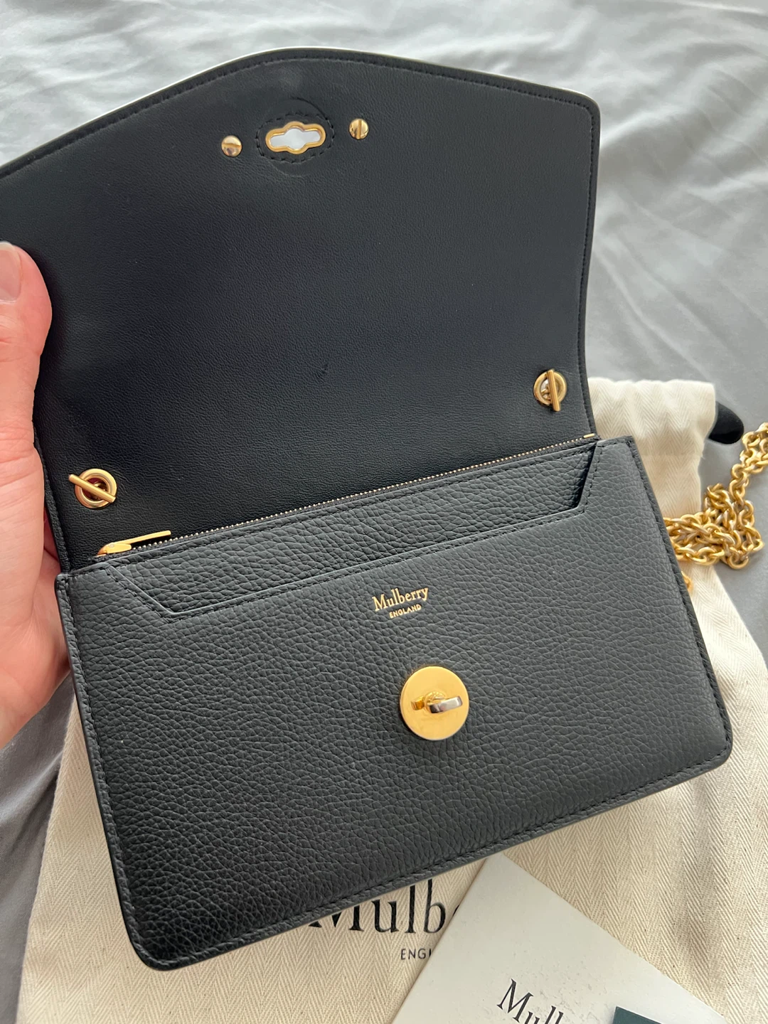 Mulberry Small Darley wallet on chain - photo 2