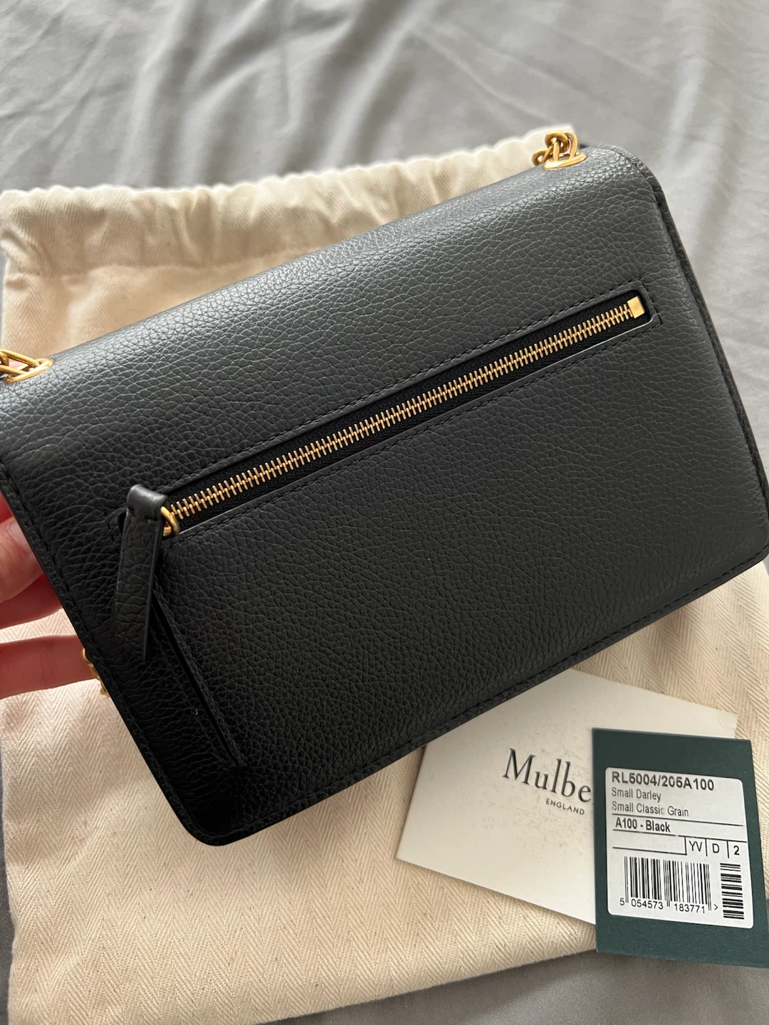 Mulberry Small Darley wallet on chain - photo 4