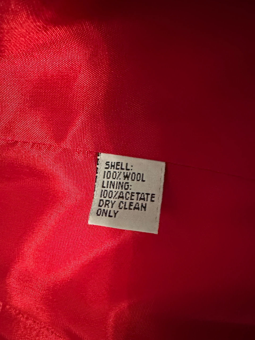 Talbots Red Wool Blazer - photo 4