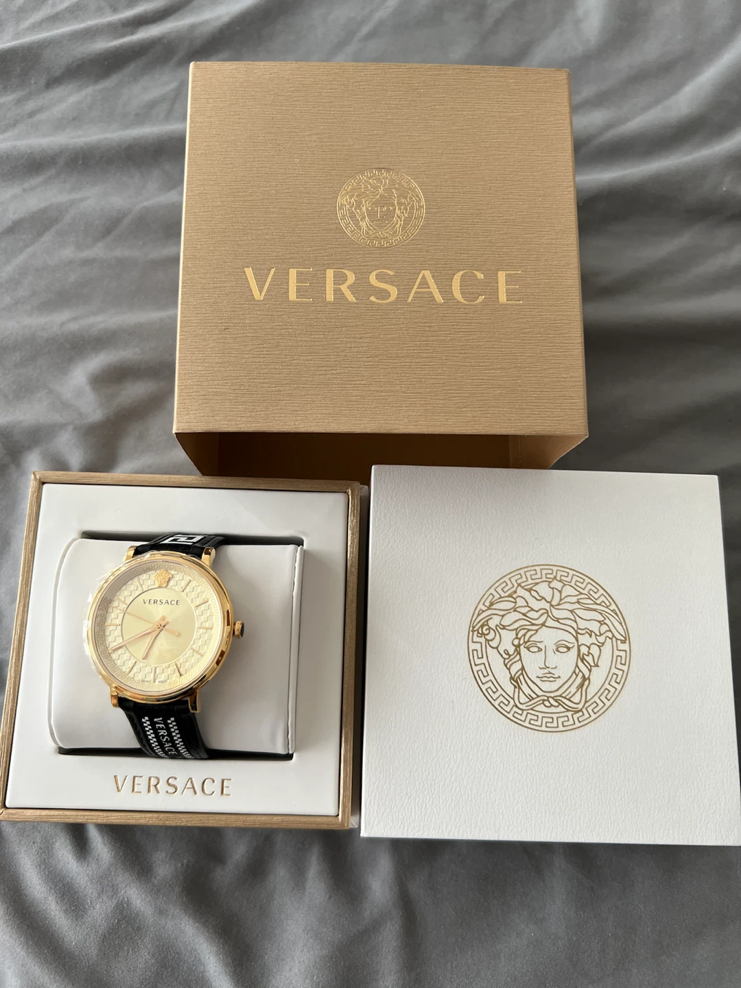 Versace Greca Logo Watch