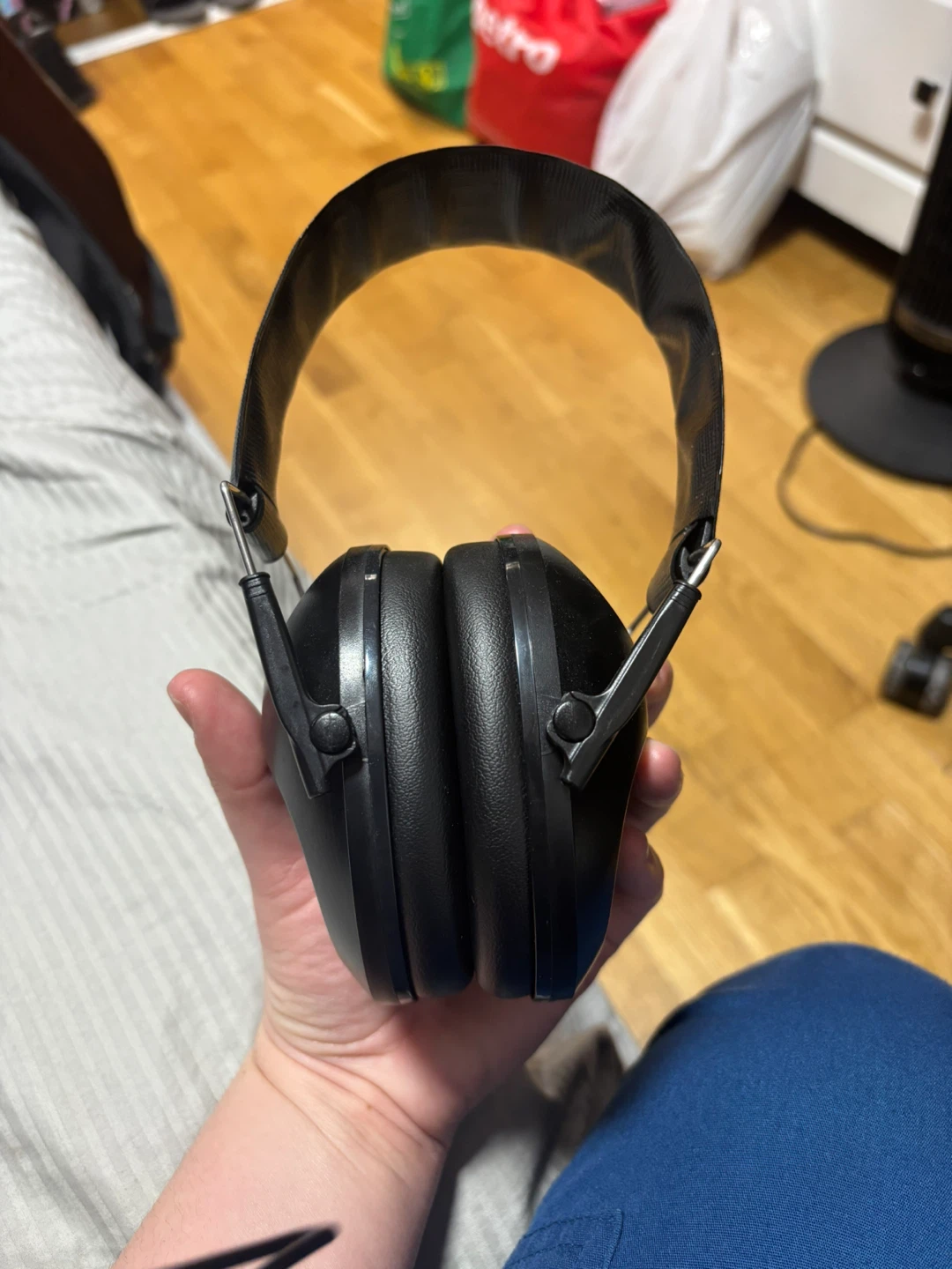 Black Protective Earmuffs