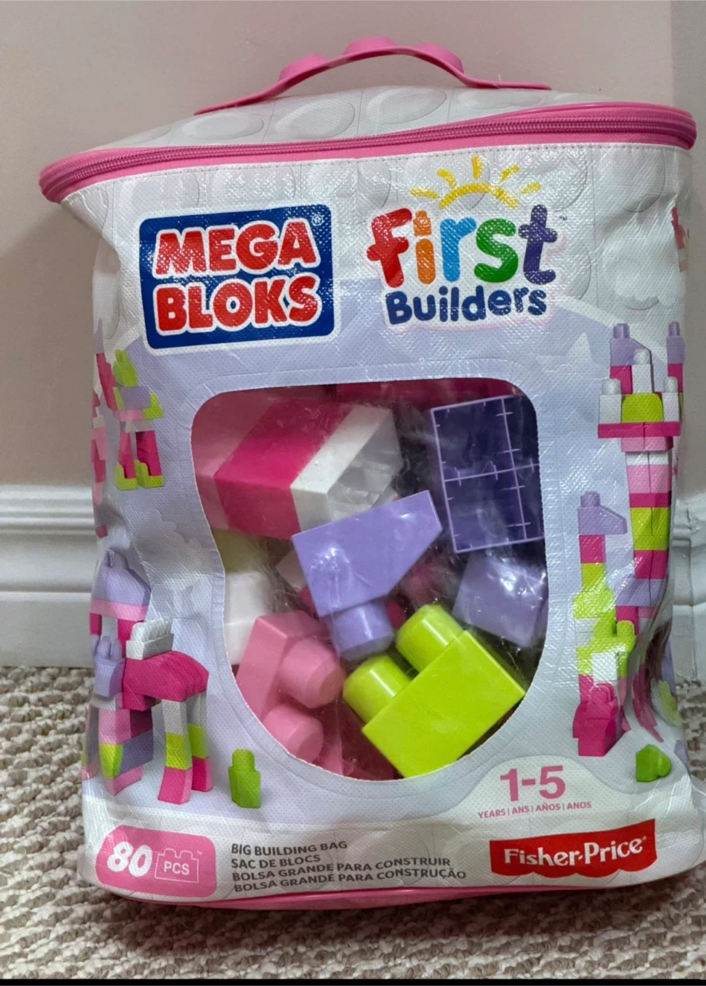 Mega Bloks First Builders Big Building Bag