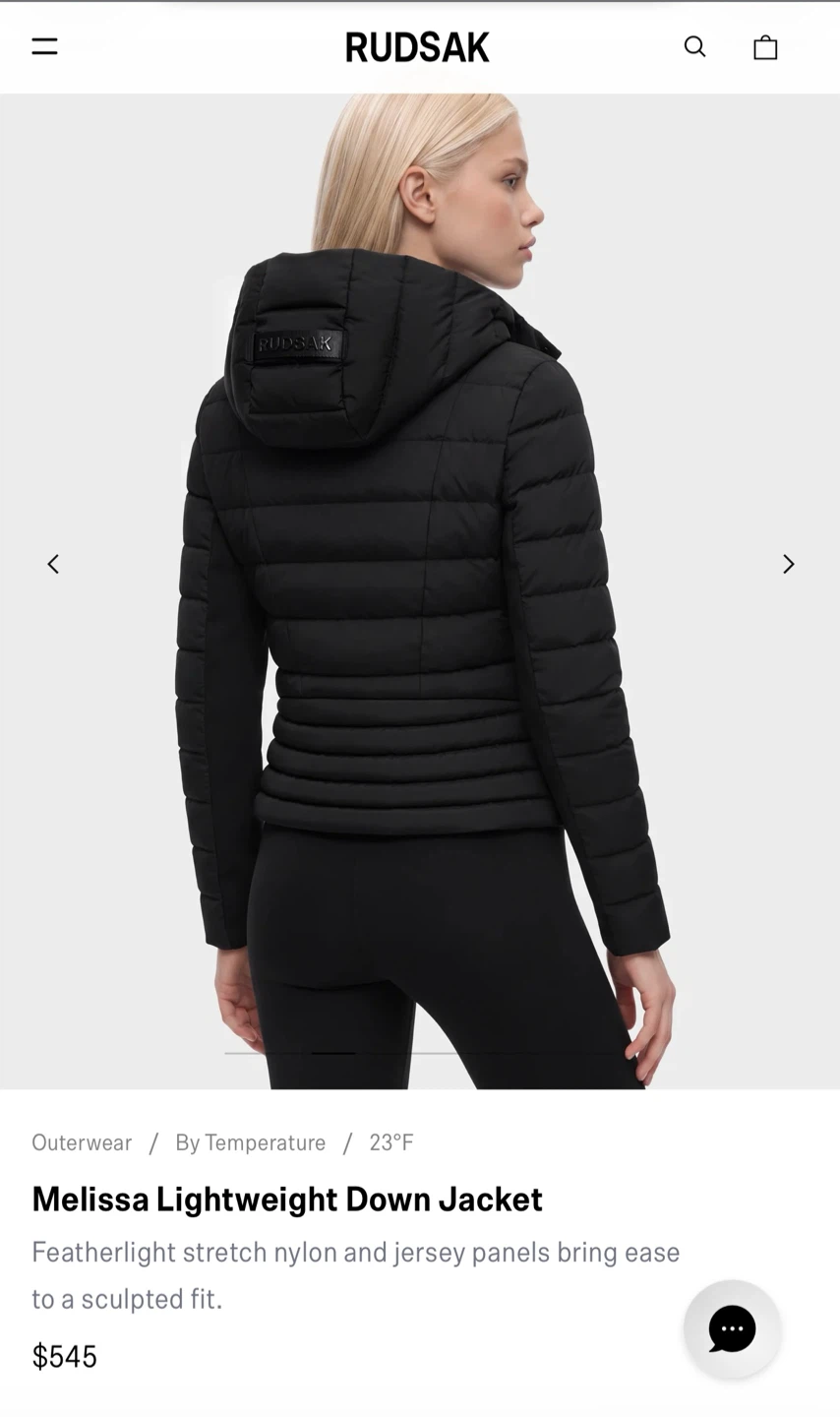 Rudsak Melissa Lightweight Down Jacket