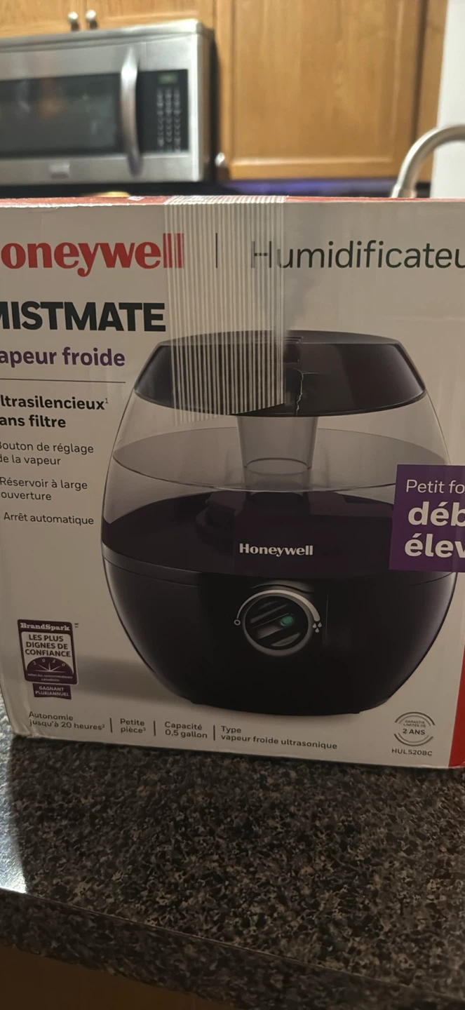 Honeywell Mistmate Cool Mist Humidifier HUL520BC