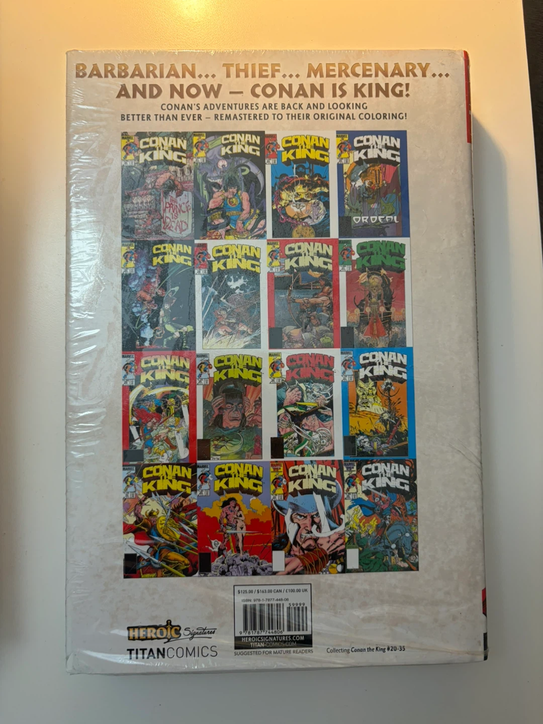 5 Comic Book Graphic Novels & Omnibuses (Marvel / DC / Conan)