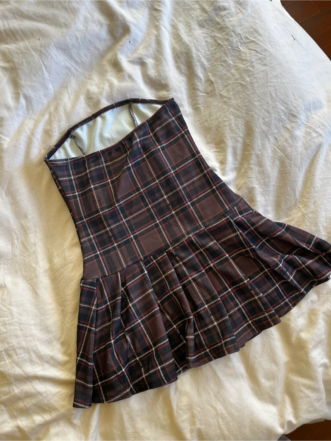 Brand new Strapless Size Small Brown Mini Dresses - photo 4