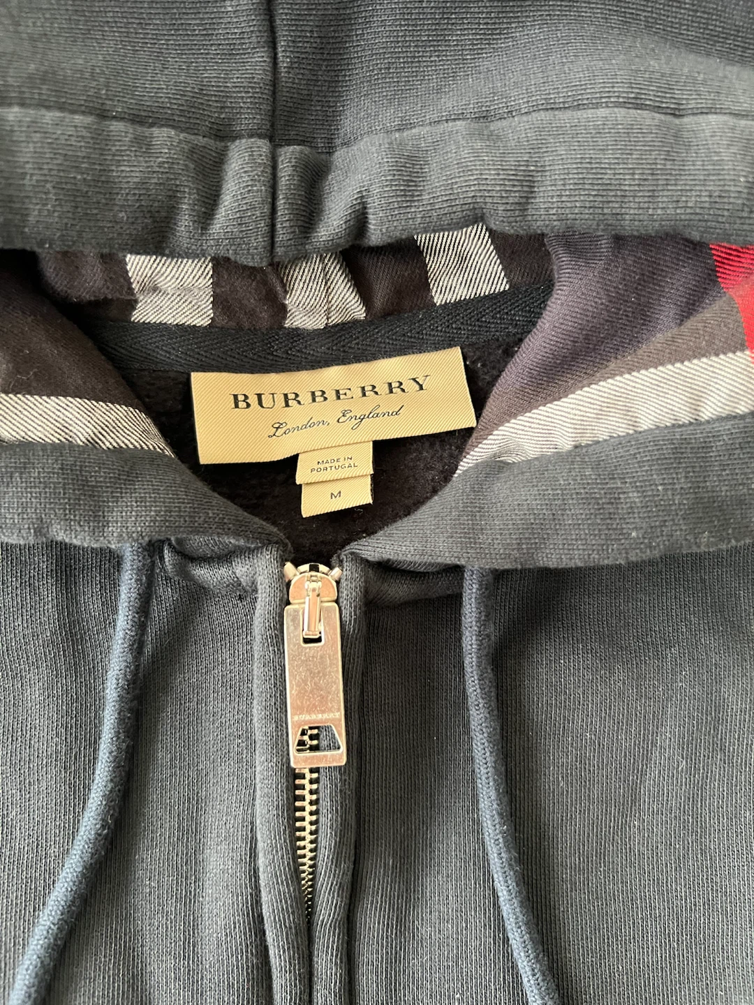 Burberry Zip-Up Hoodie Black - photo 2