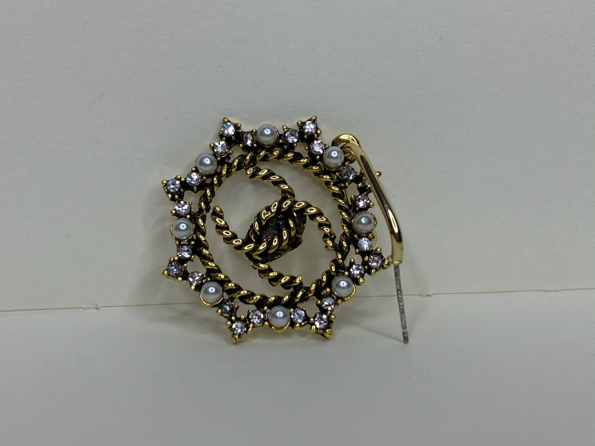 Chanel inspired earrings - photo 3