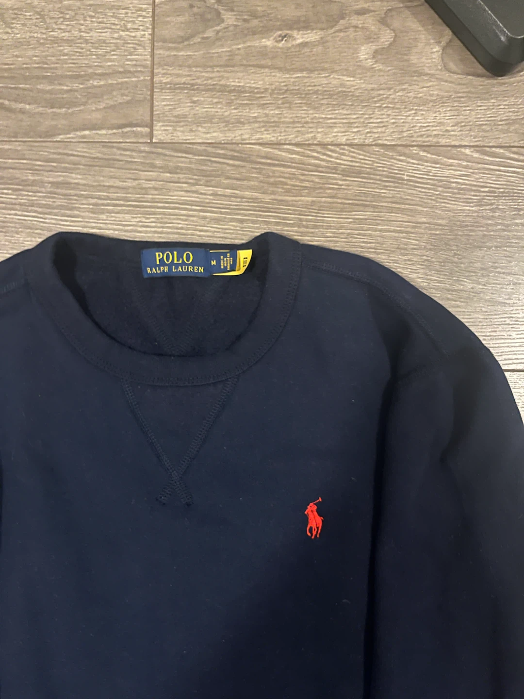 Polo Ralph Lauren Navy Crewneck Sweatshirt - photo 3