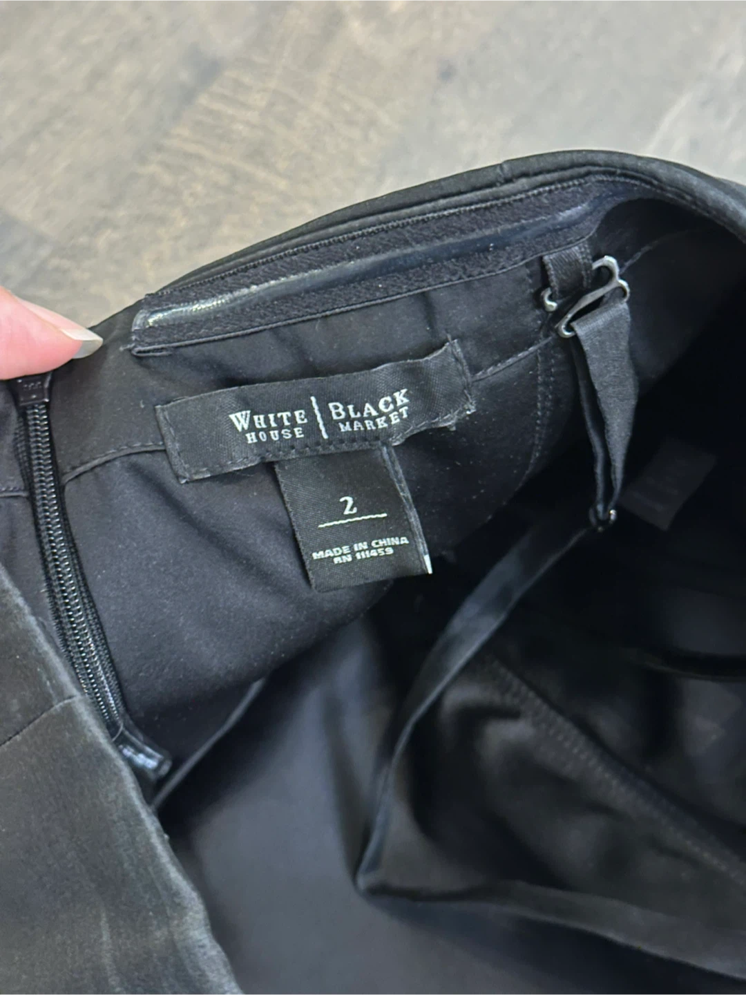 White House Black Market Black Dress - photo 4