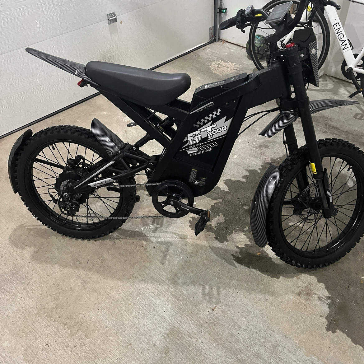E-Bike King GT2000 Electric Bike with charger