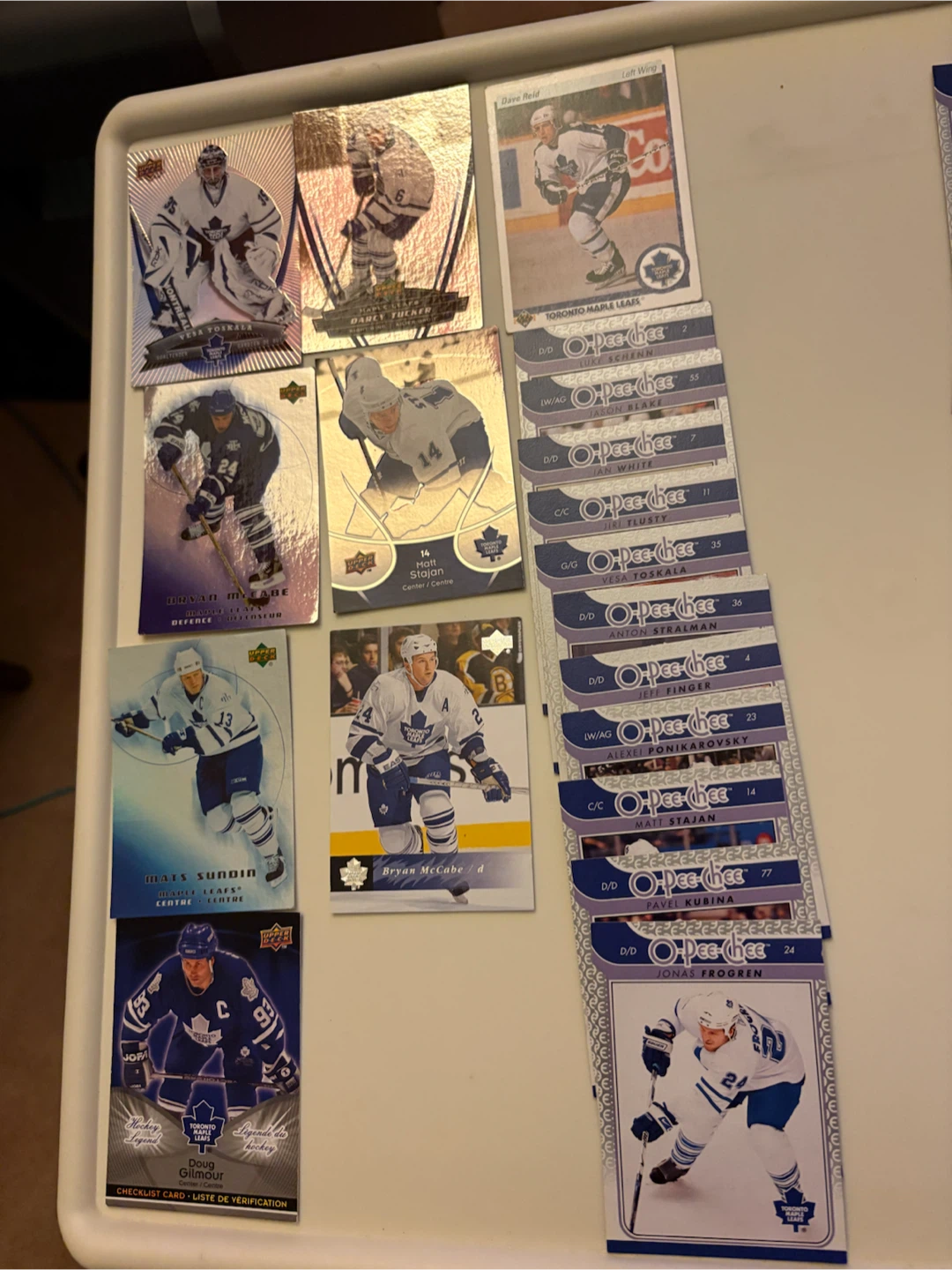 Toronto Maple Leafs Hockey Card Collection