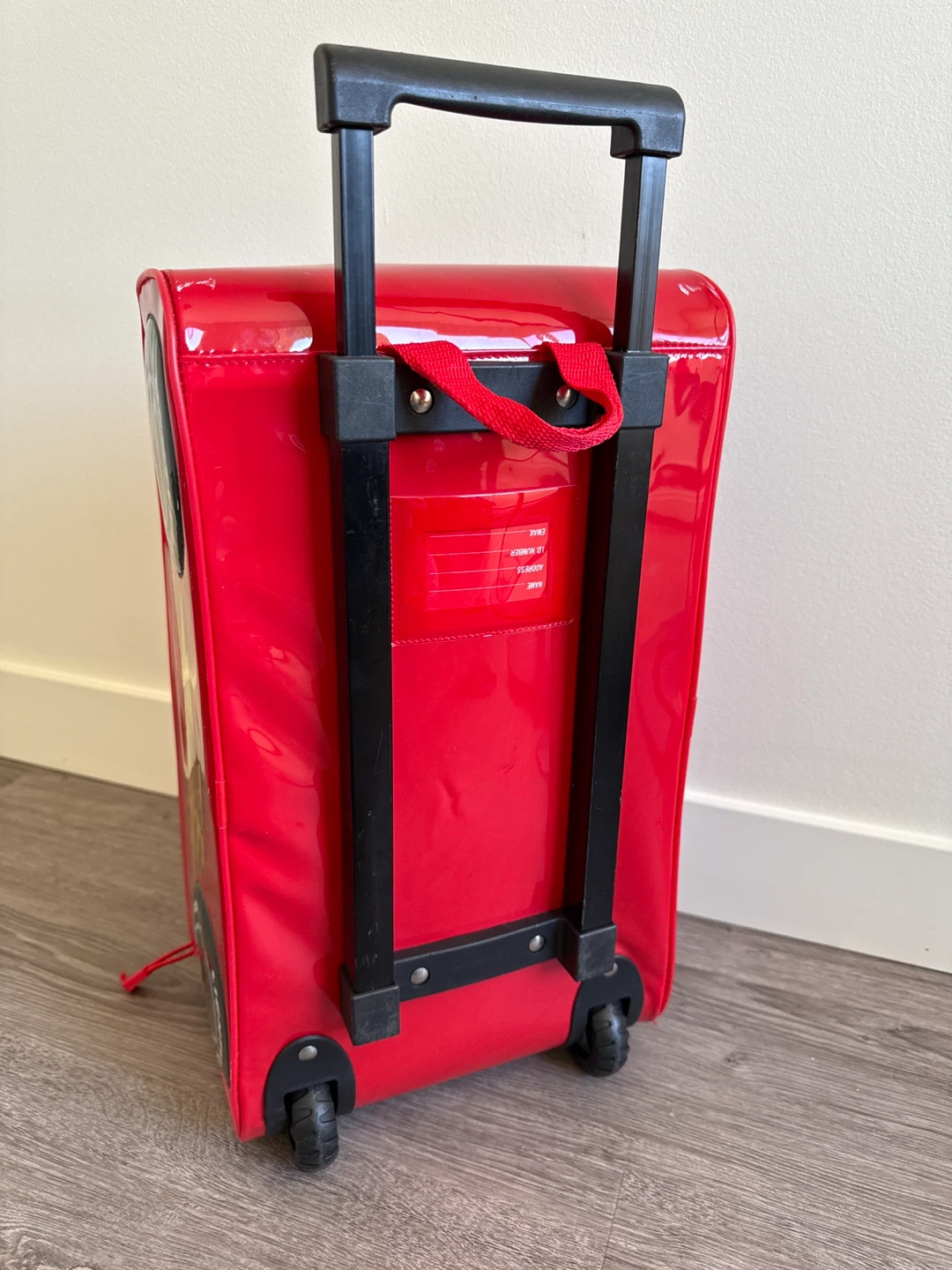 Kids Disney Pixar Cars Lightning McQueen Rolling Suitcase - photo 3