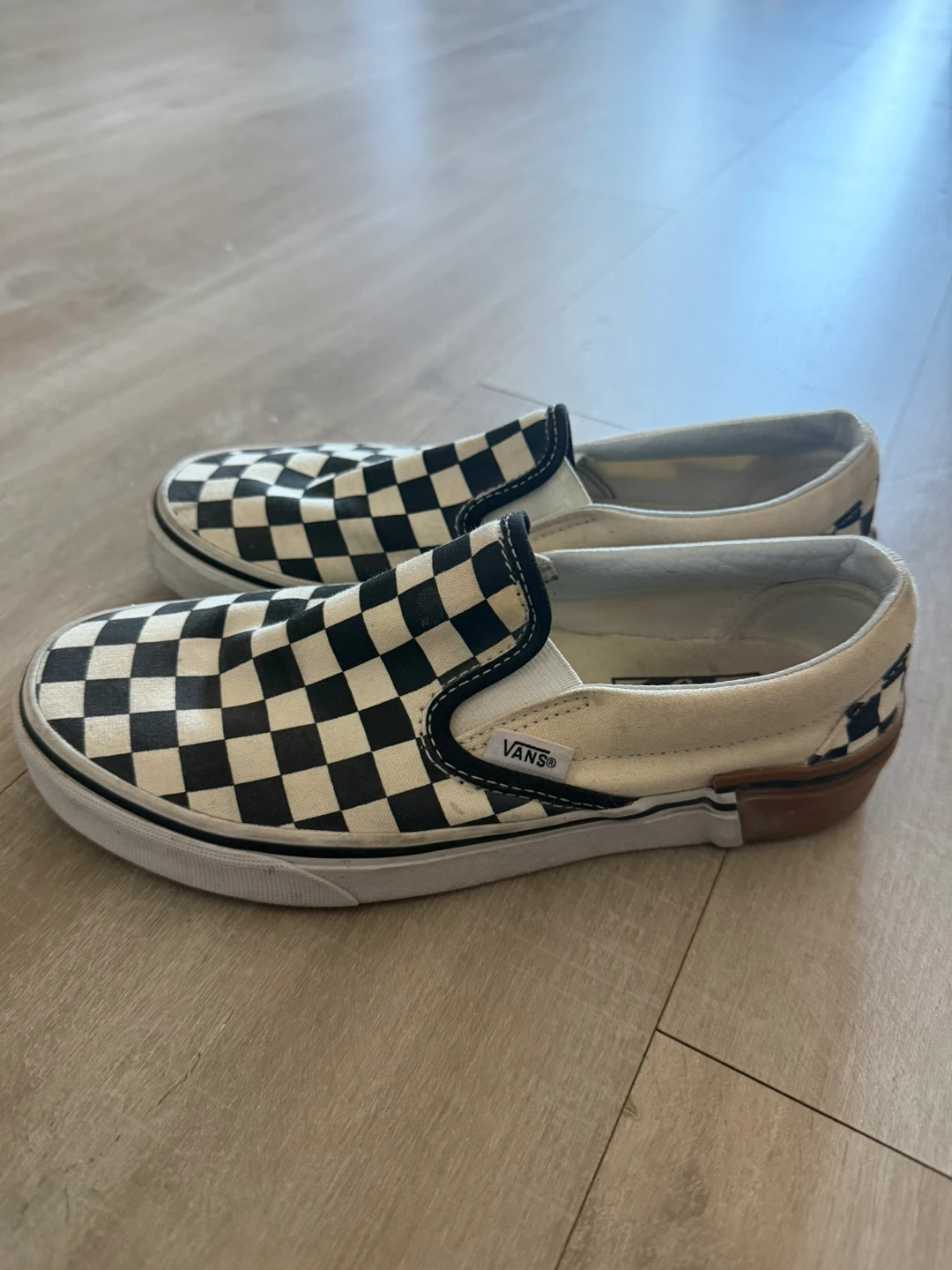 Vans Checkerboard Slip-On Shoes 5.5m 7w 25cm - photo 2