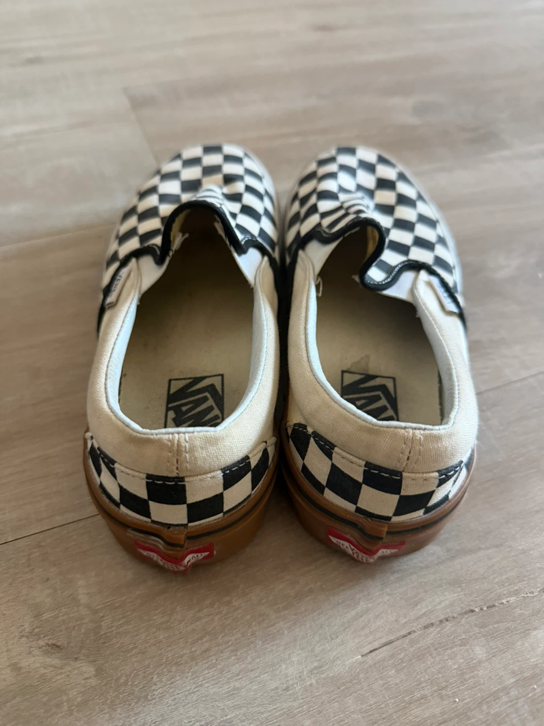 Vans Checkerboard Slip-On Shoes 5.5m 7w 25cm - photo 3