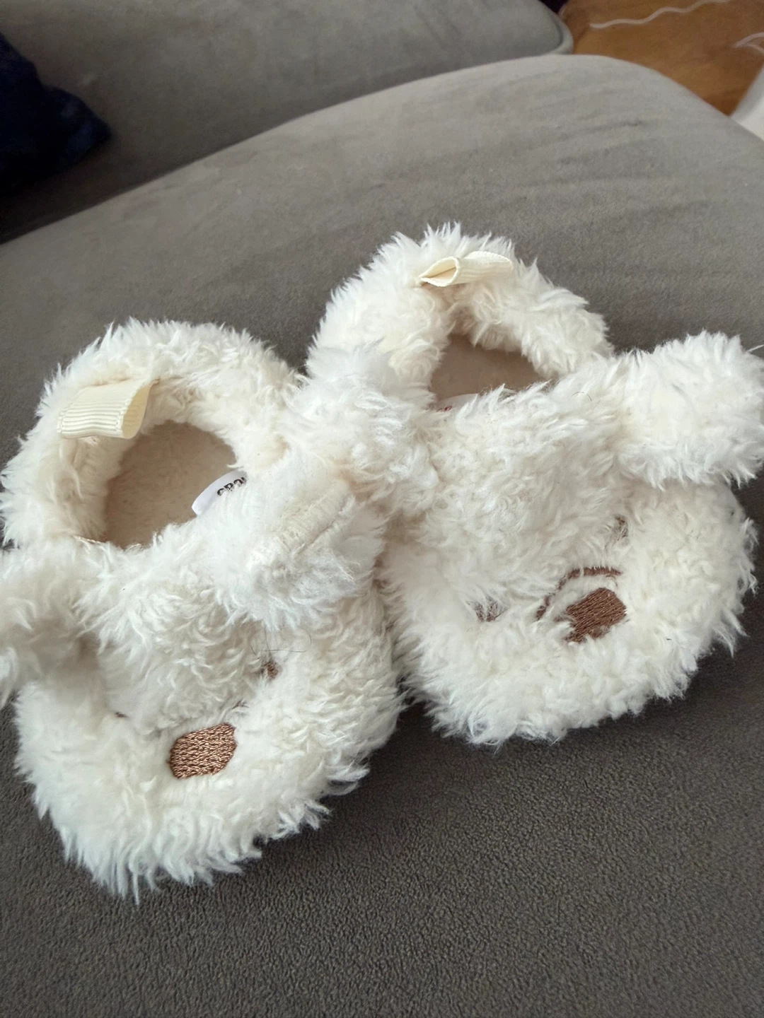 Ground Up Baby Bear Slippers
