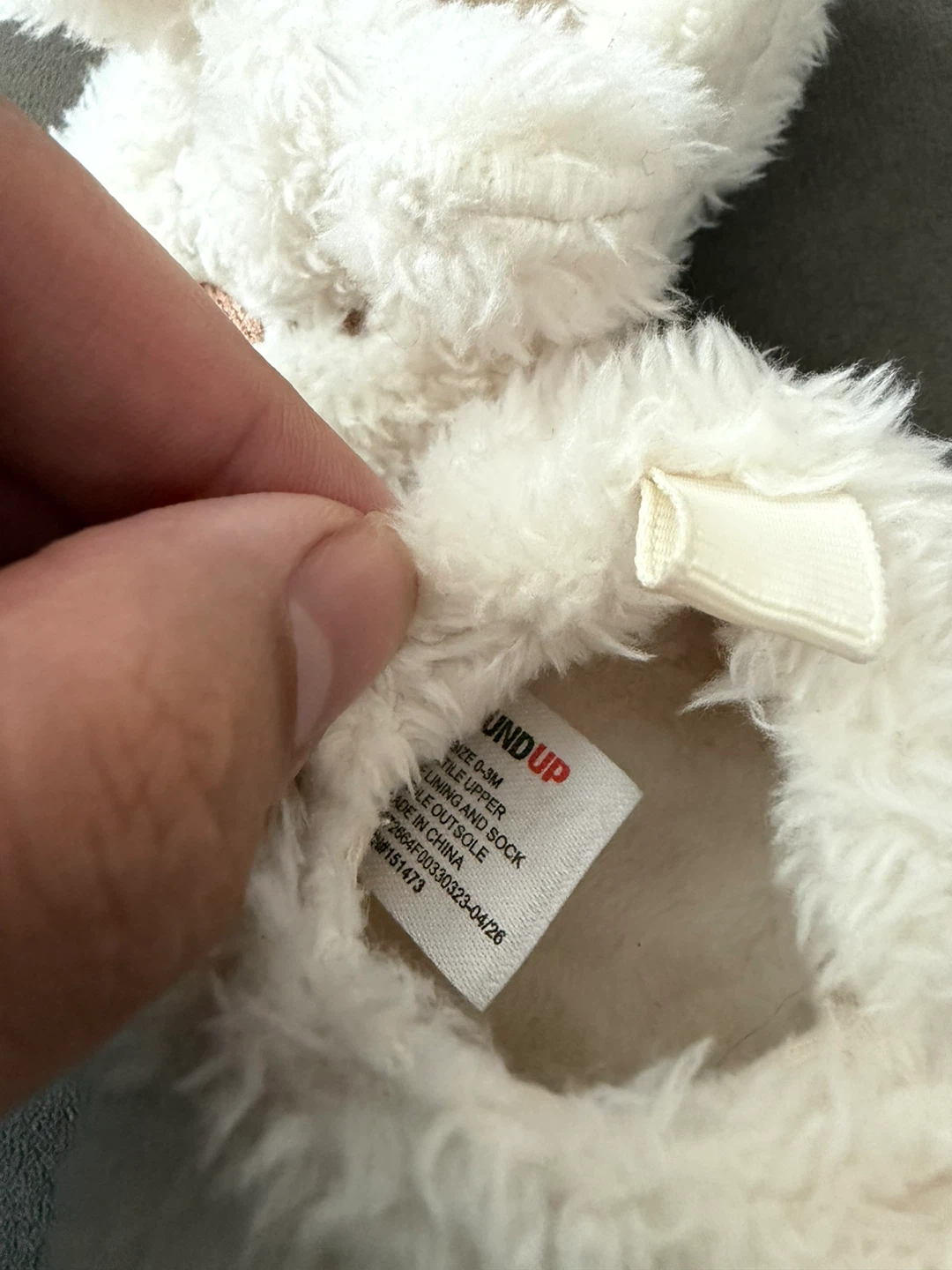 Ground Up Baby Bear Slippers - photo 3