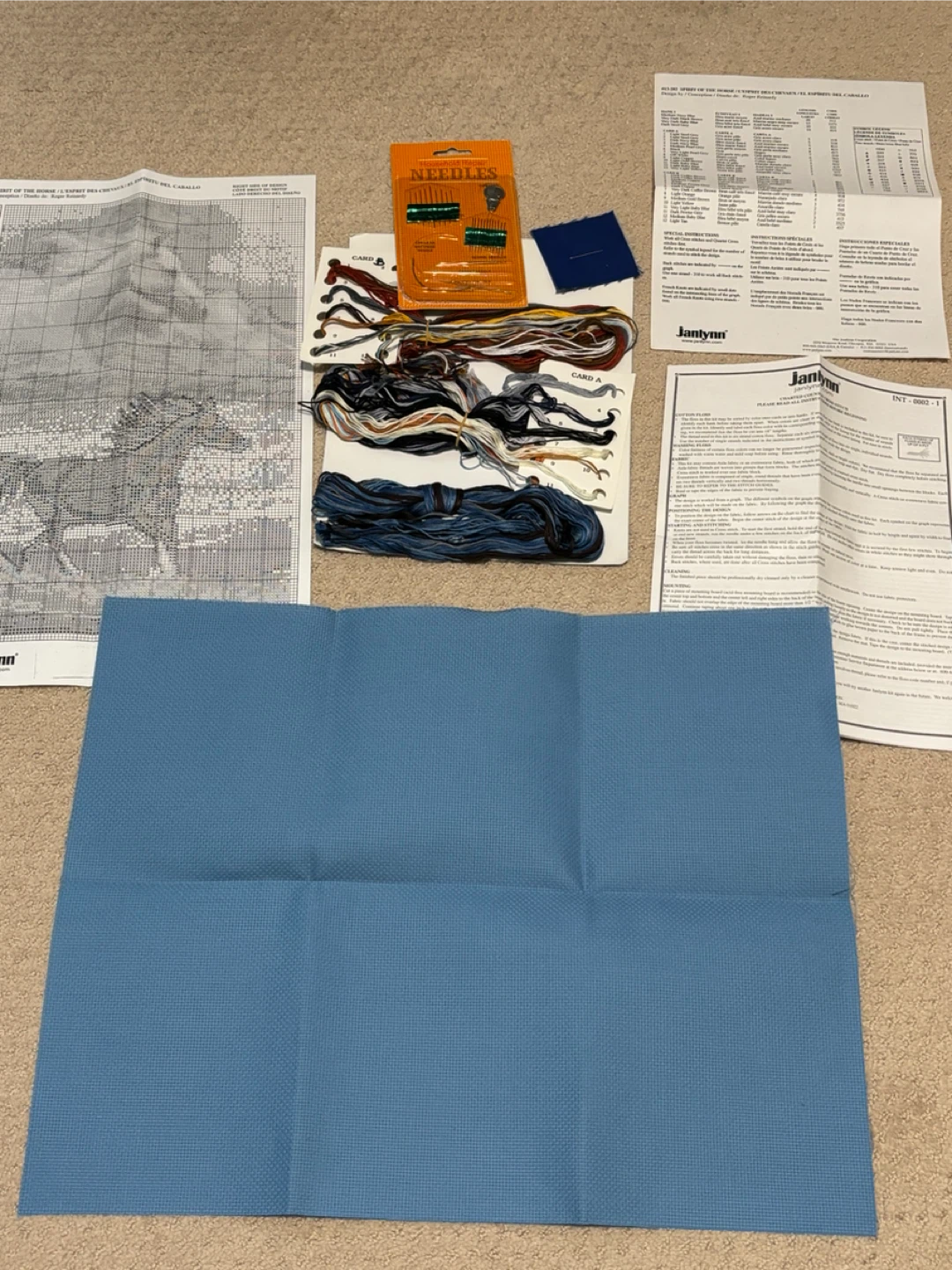 Janlynn Spirit of the Horse Counted Cross Stitch Kit - photo 4
