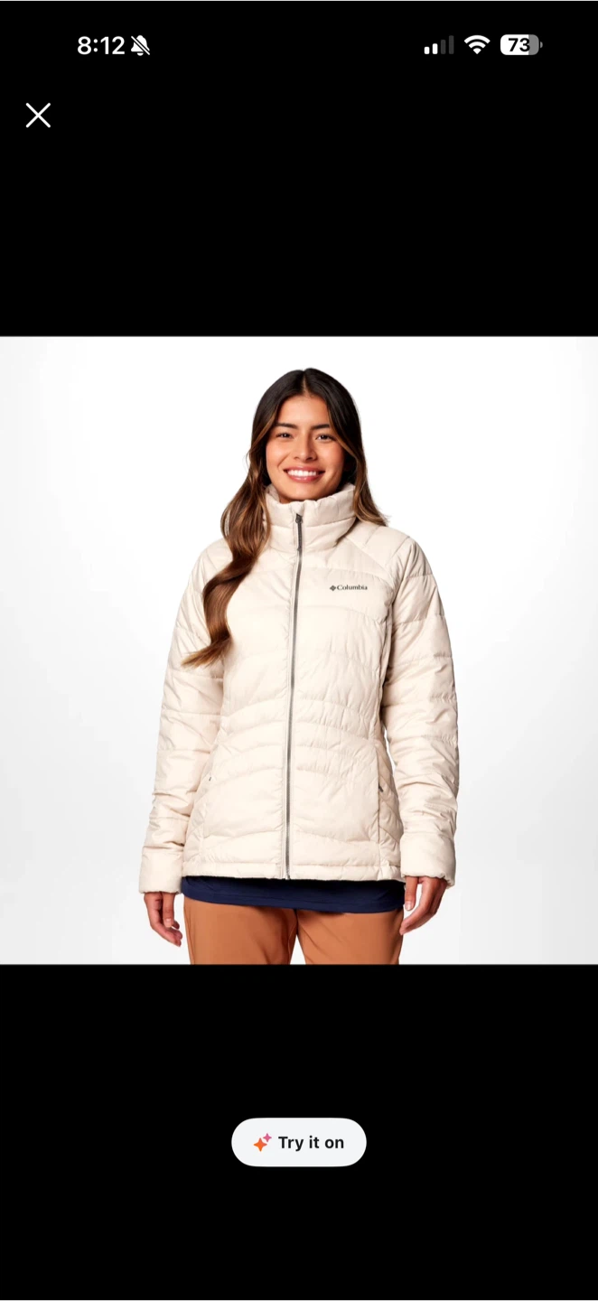 Columbia puffer jacket