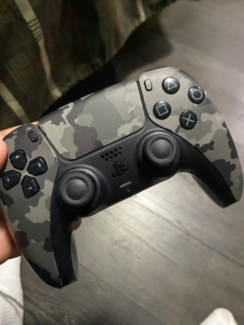 PlayStation 5 DualSense Wireless Controller Gray Camo - photo 3