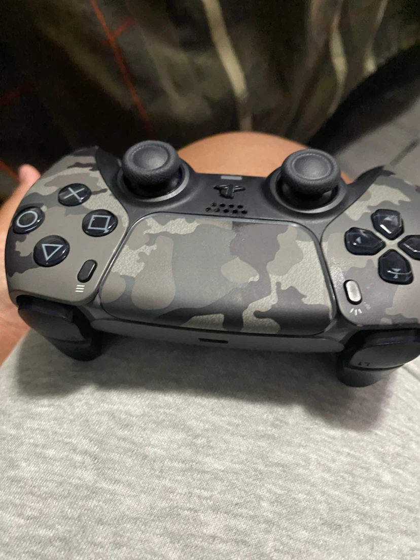PlayStation 5 DualSense Wireless Controller Gray Camo - photo 4