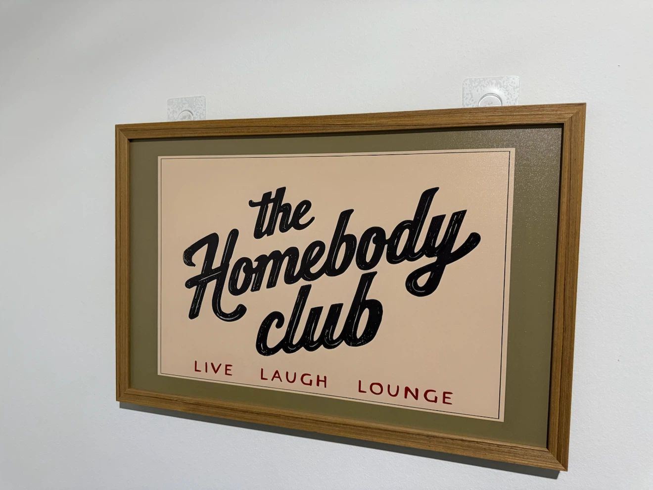 The Homebody Club Wall Art