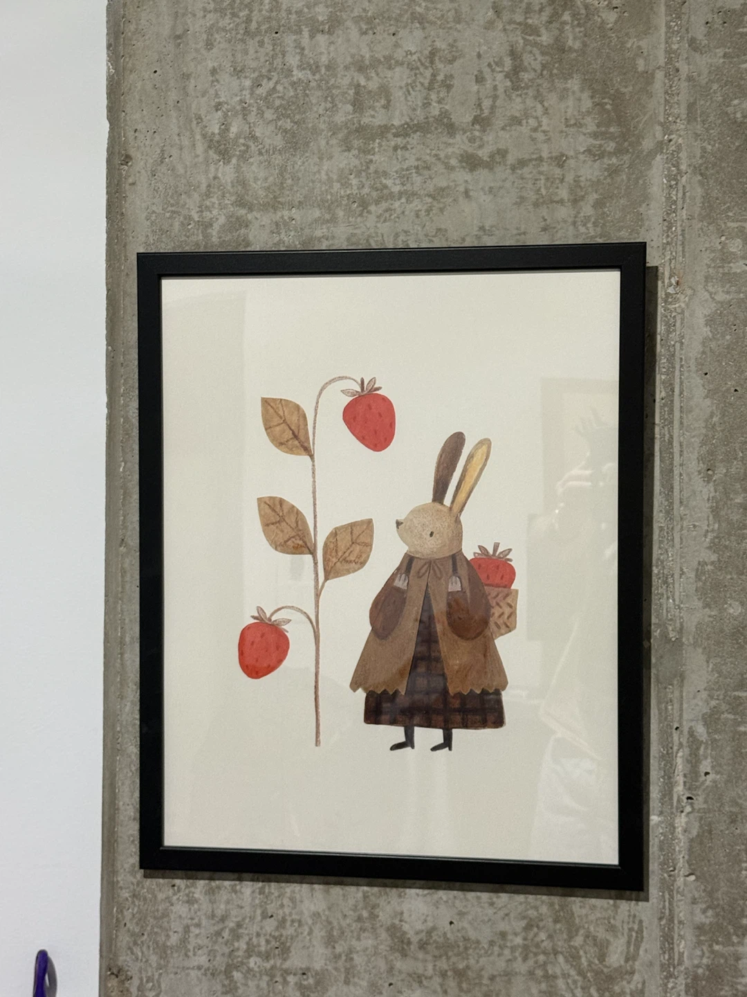 Framed Rabbit Wall Art