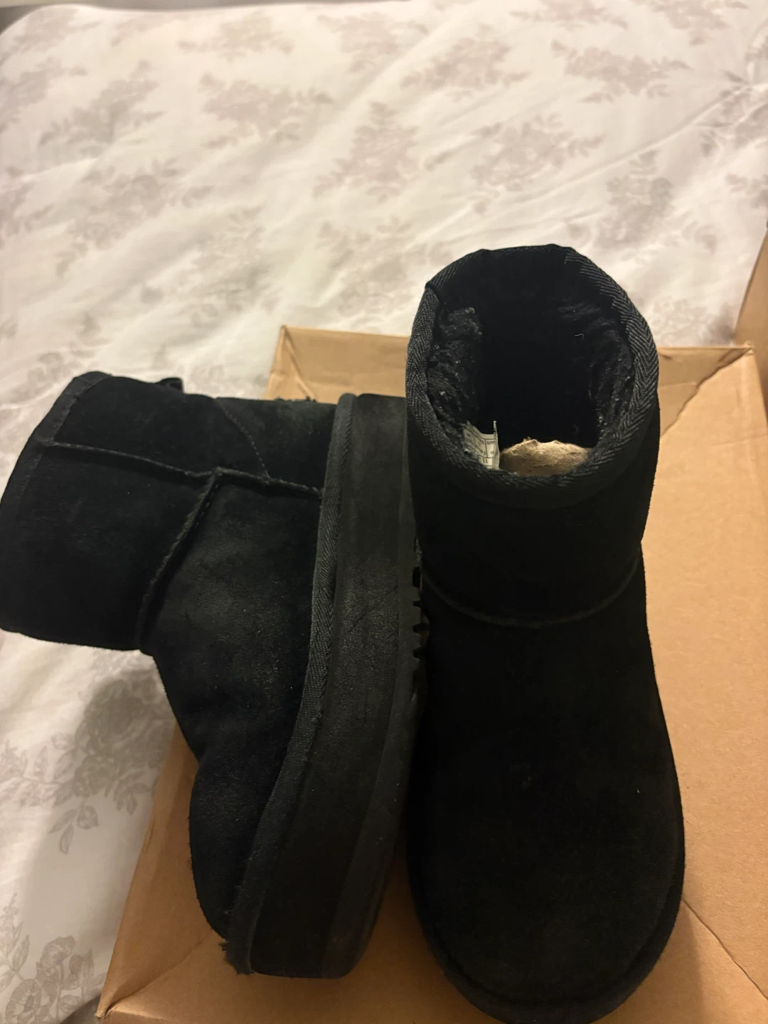 UGG Kids' Classic Mini Platform Boots - Size 1 - photo 4