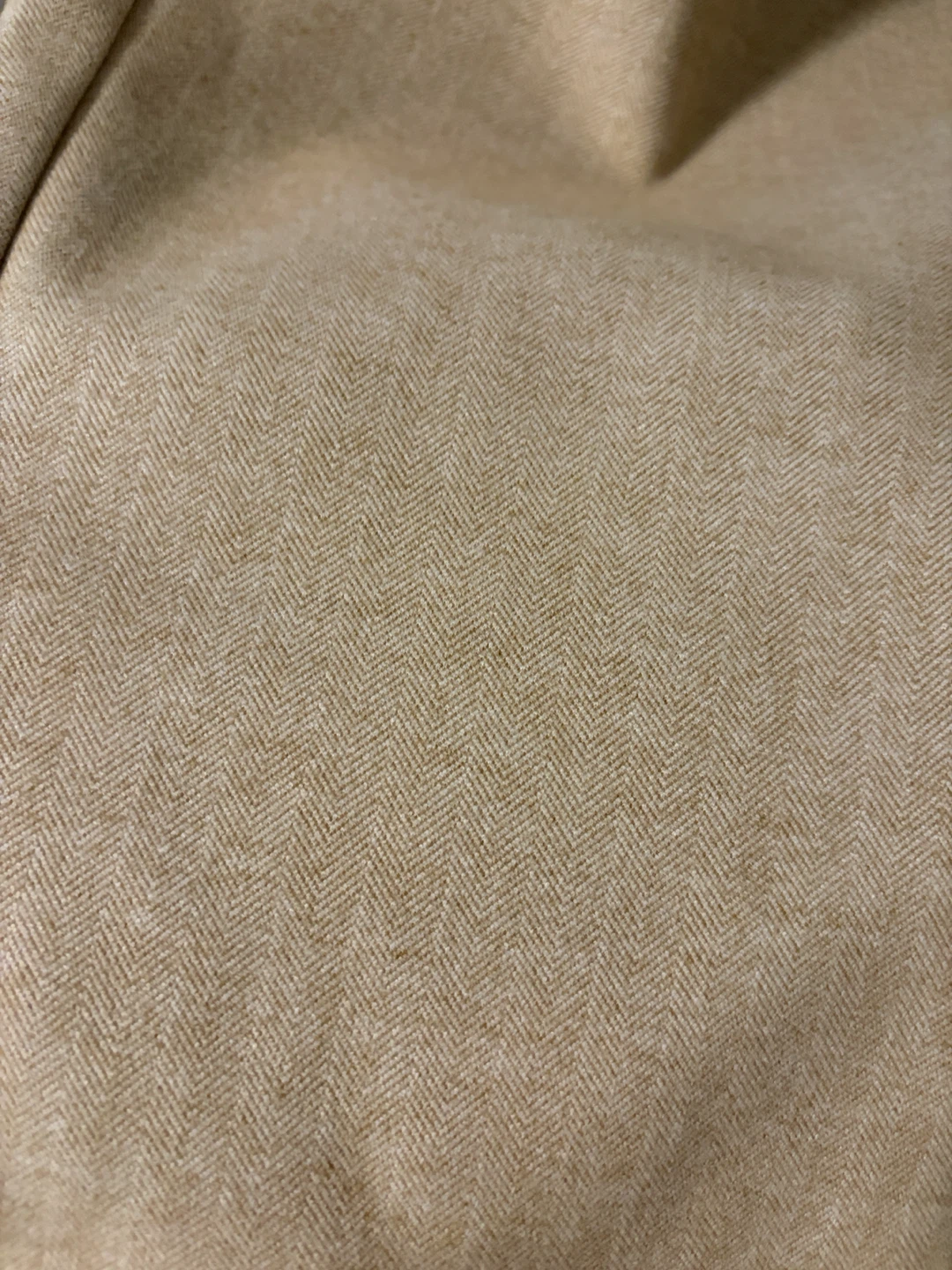 Beige Herringbone Pants - photo 2