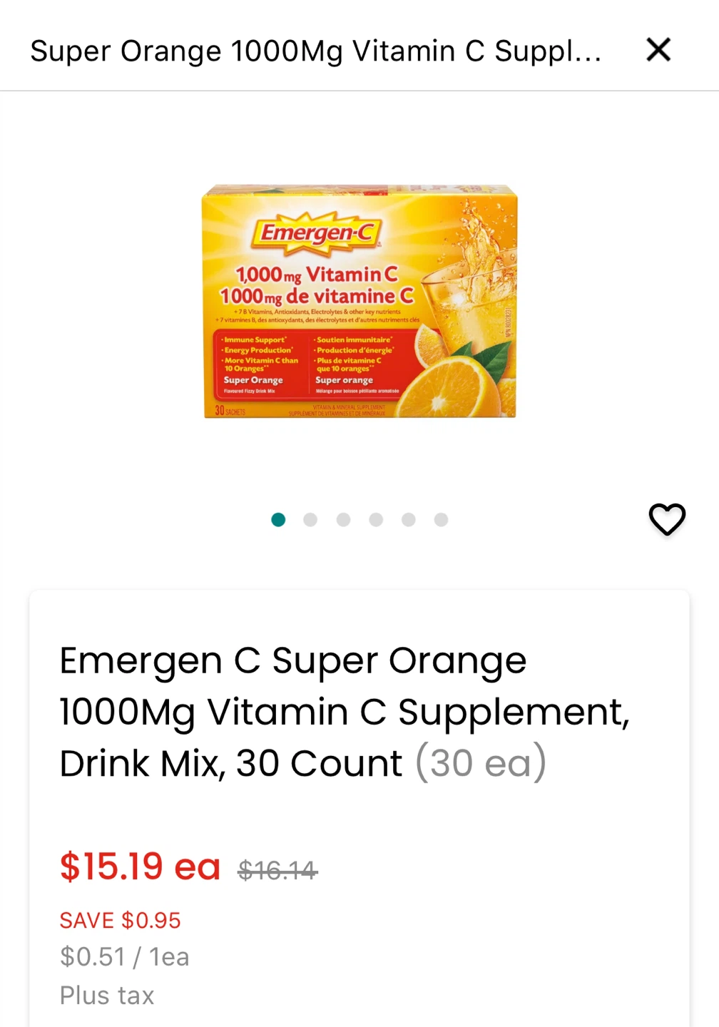 all 3 Boxes of Emergen-C Vitamin C Drink Mix - photo 2