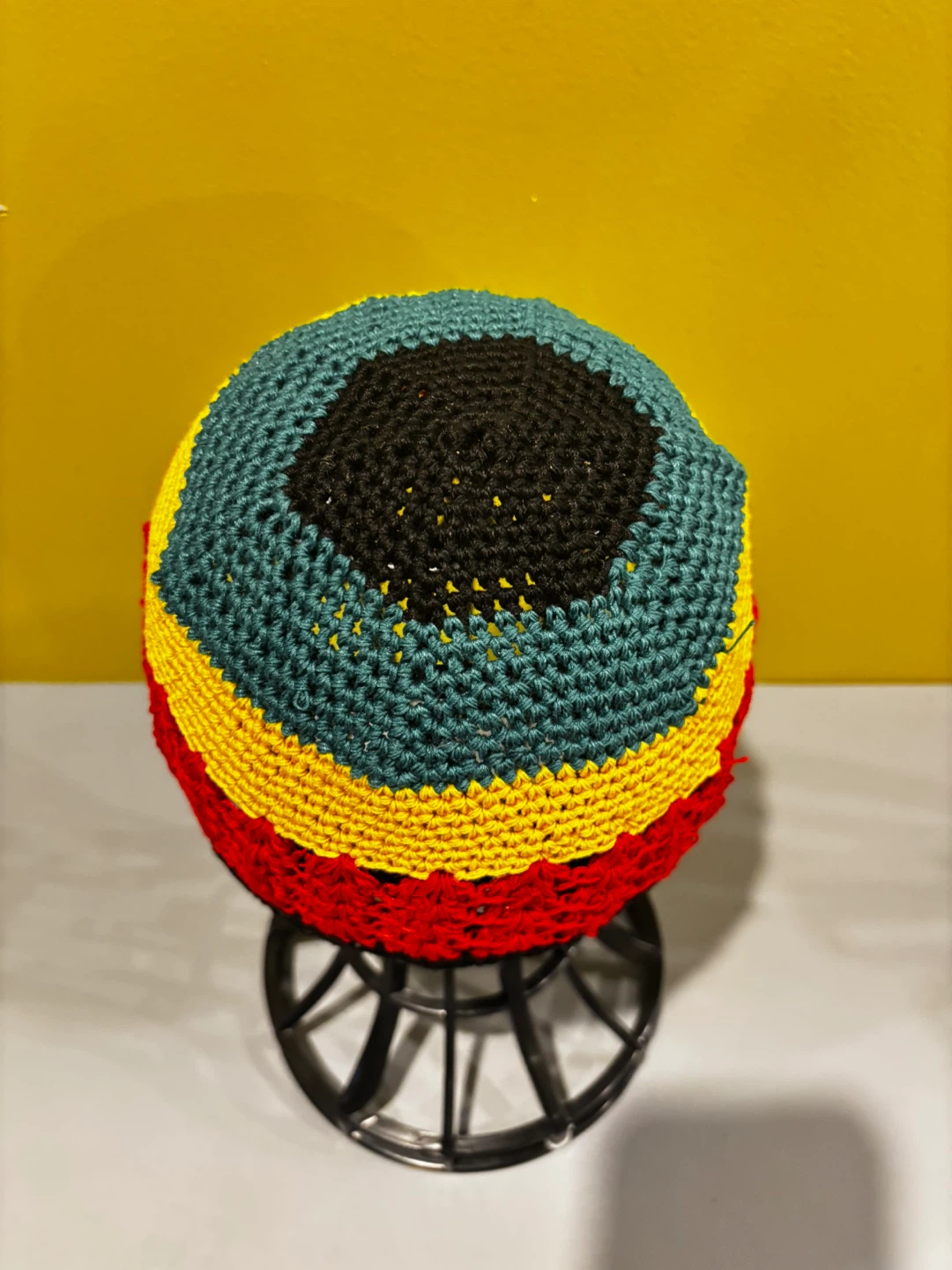 Crochet Rasta Beanie Hat - photo 5