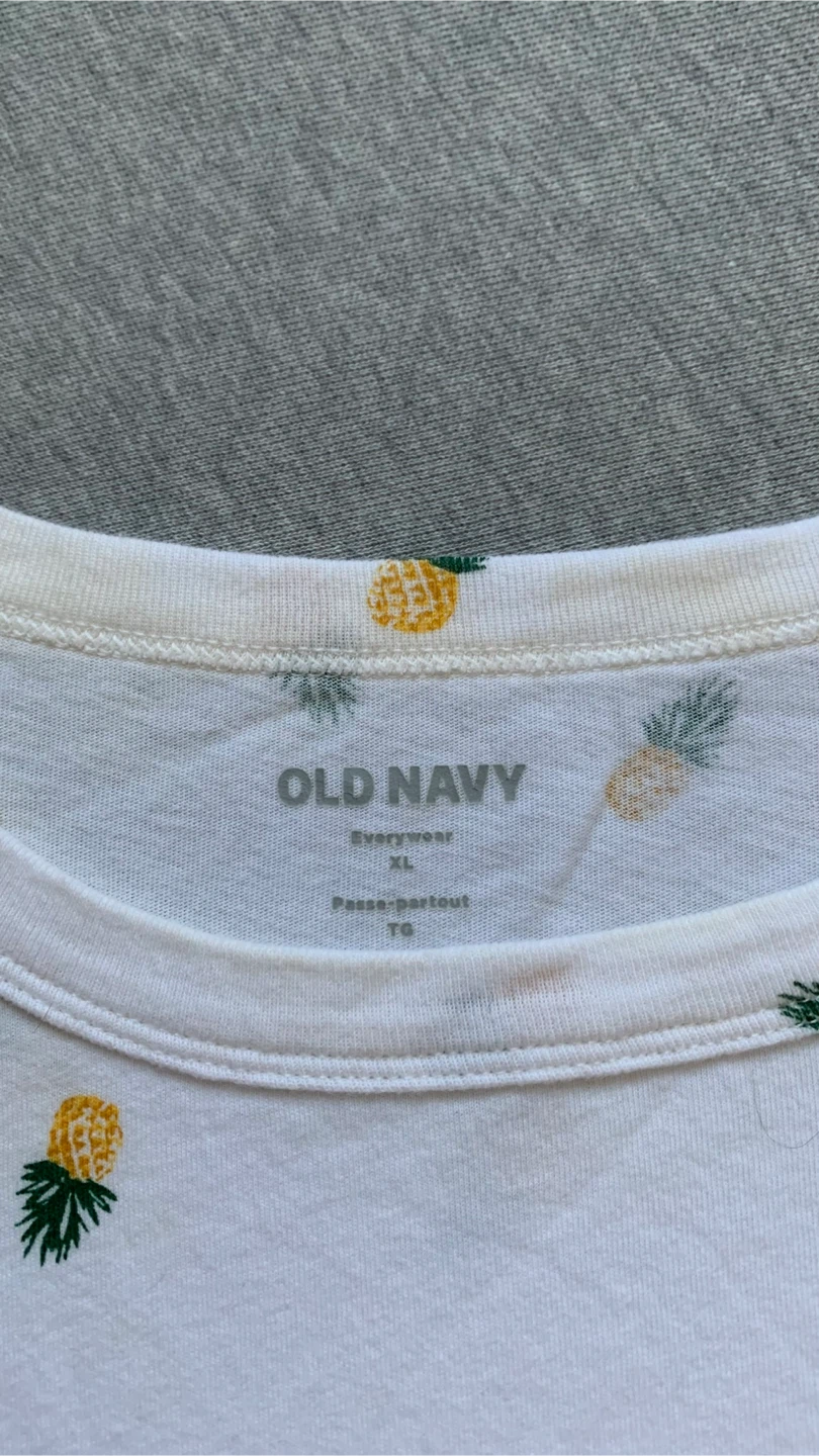 Ladies Pineapple Print T-Shirt - Size XL - photo 3