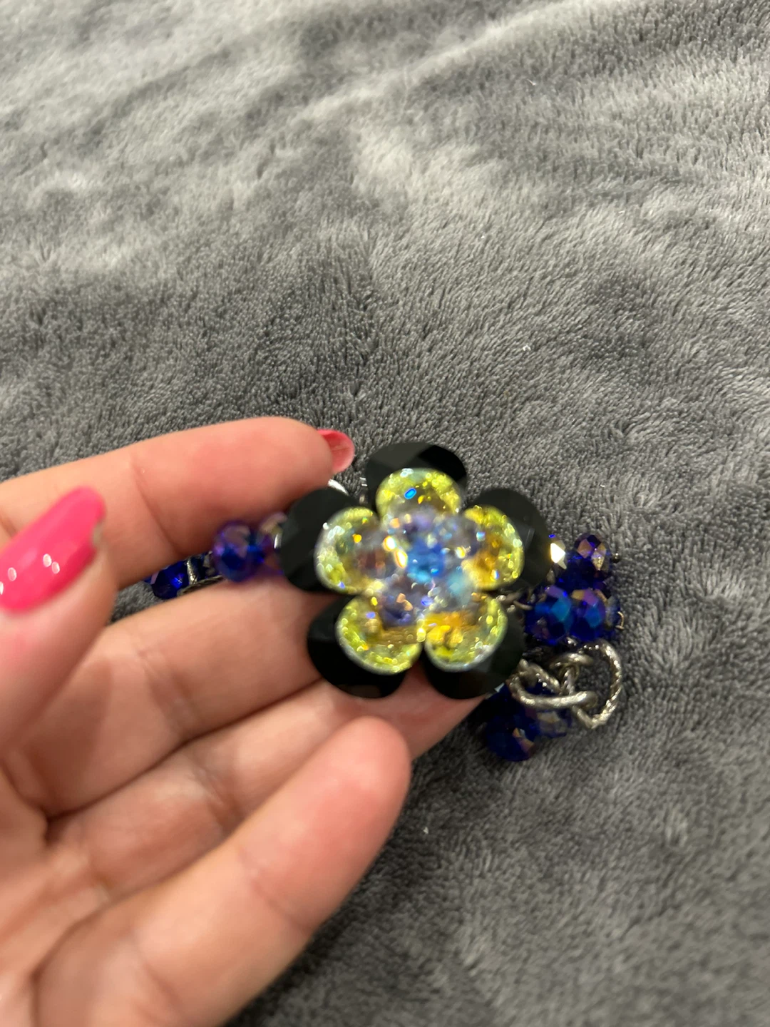 Swarovski crystal  Floral Bracelet - photo 2