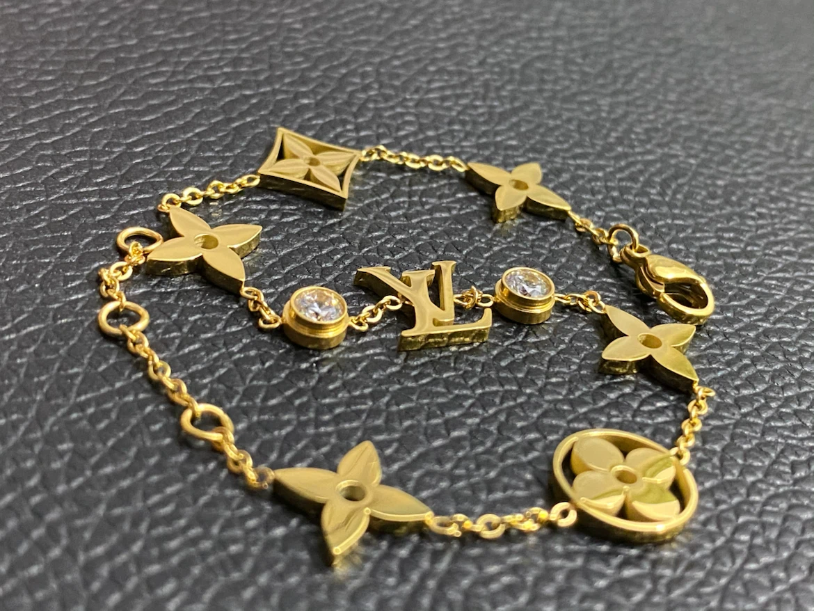 Gold-Tone Charm Bracelet