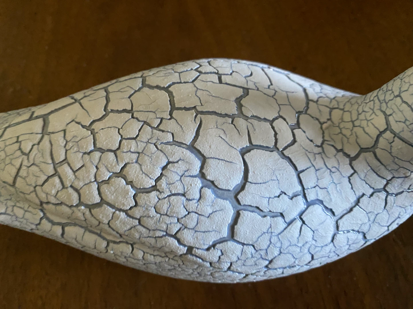 Decorative Crackle Finish Bird Figurine - photo 2