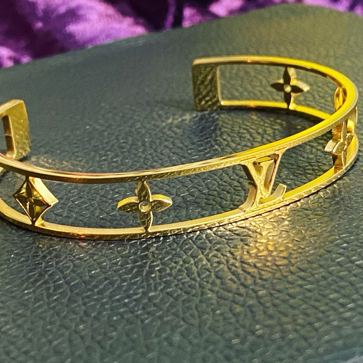 Monogram Cuff Bracelet - photo 3