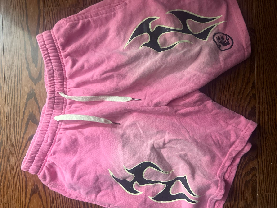 Hellstar Pink Sweat Shorts