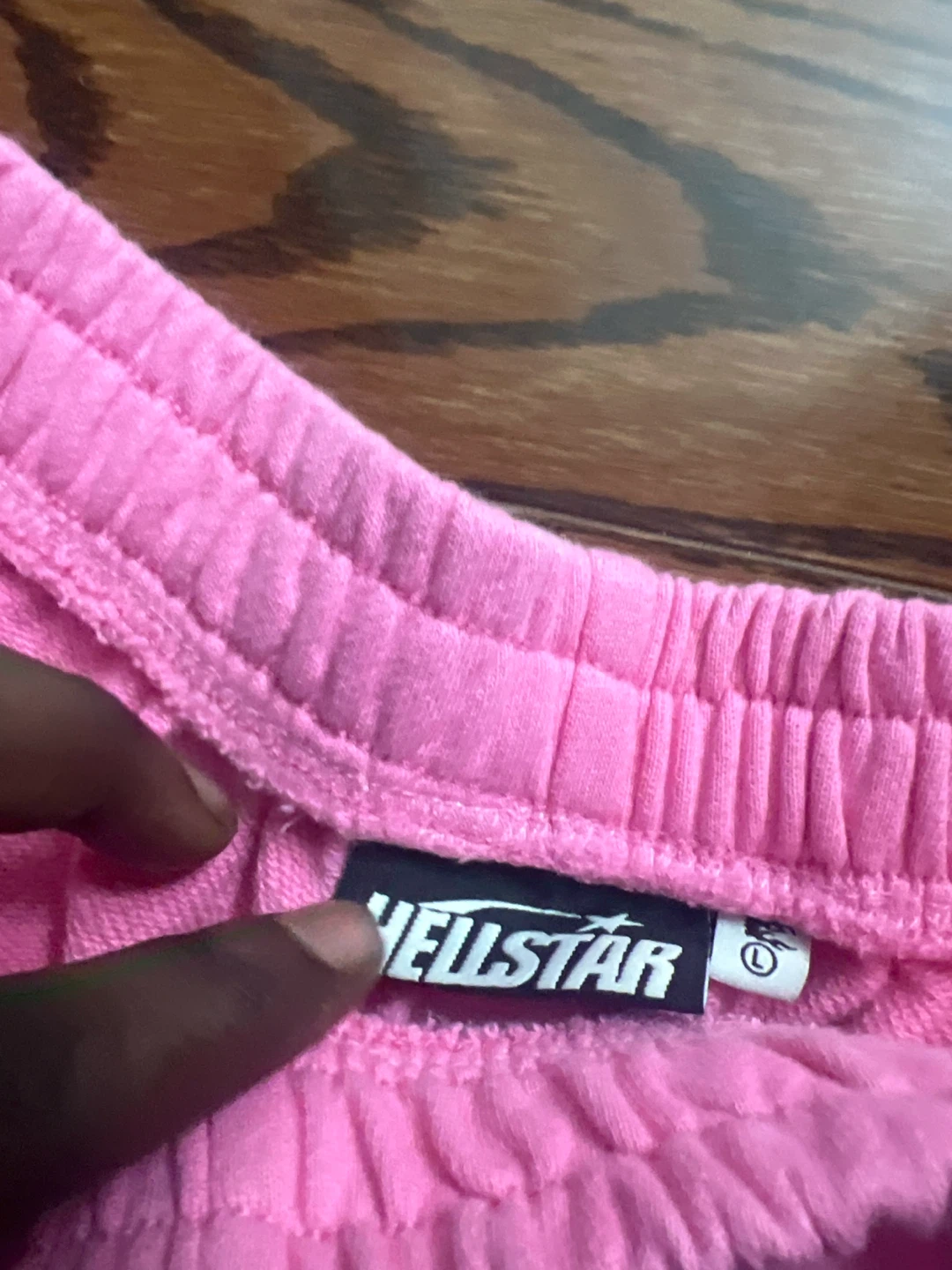 Hellstar Pink Sweat Shorts - photo 2