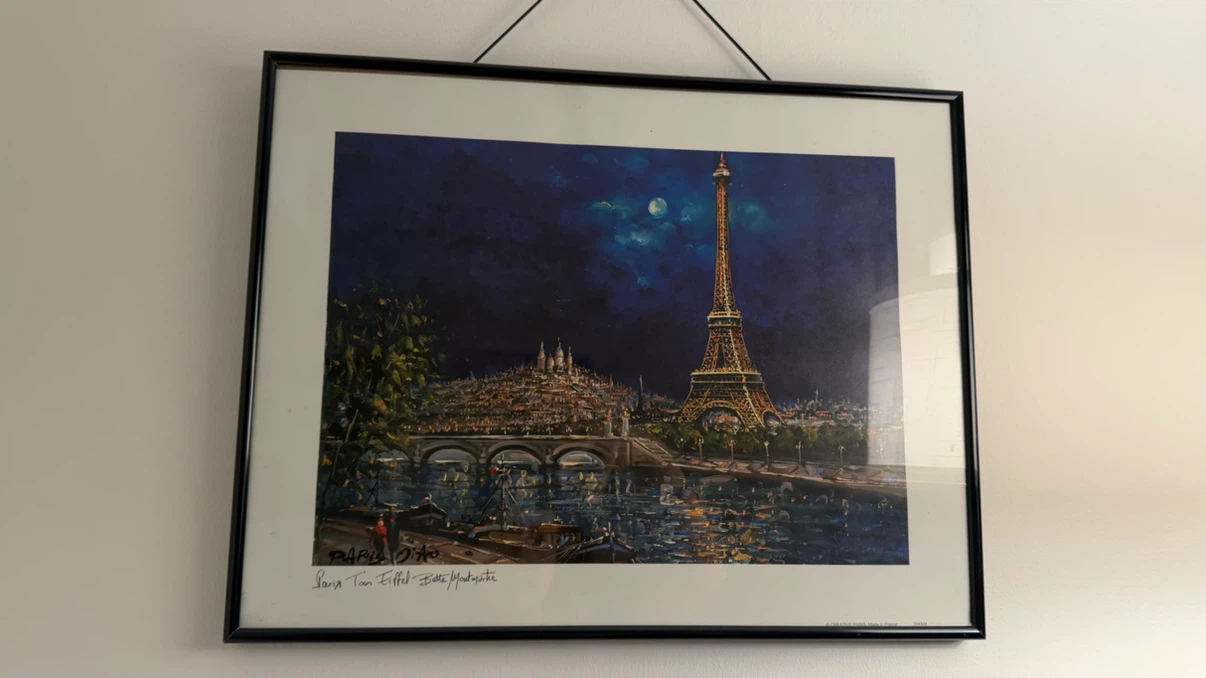 Paris Eiffel Tower Art Print