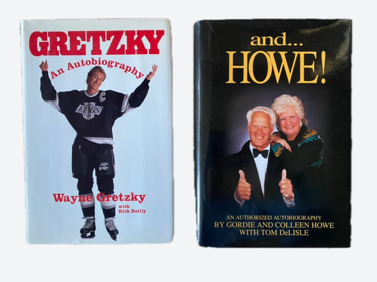 Two Hockey Autobiographies: Gretzky and Howe