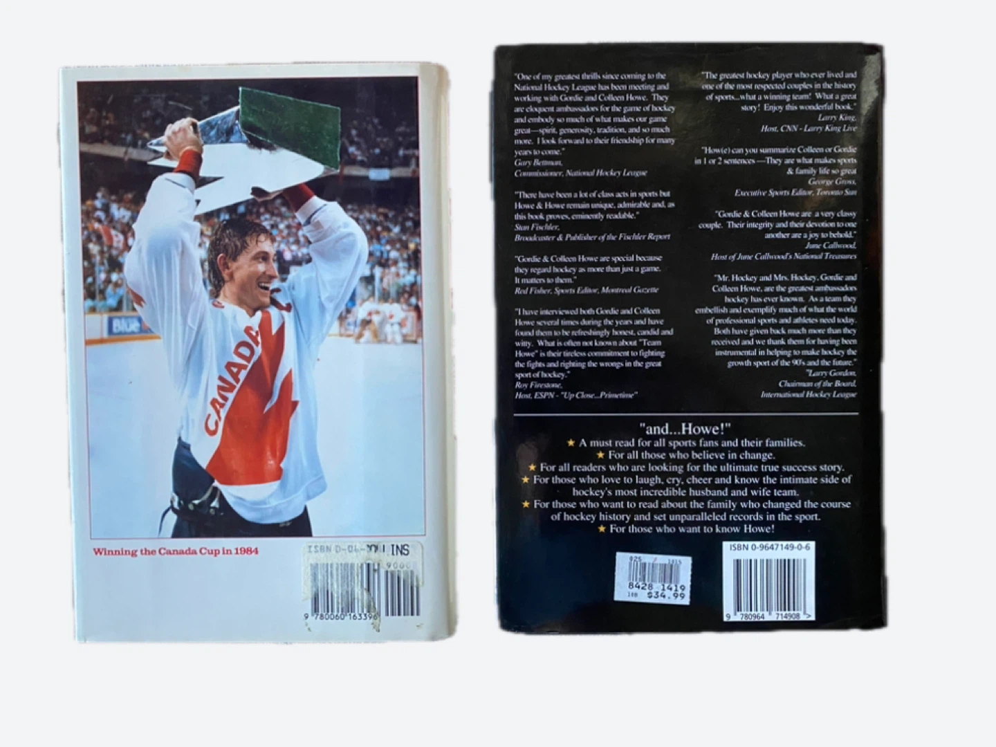 Two Hockey Autobiographies: Gretzky and Howe - photo 2