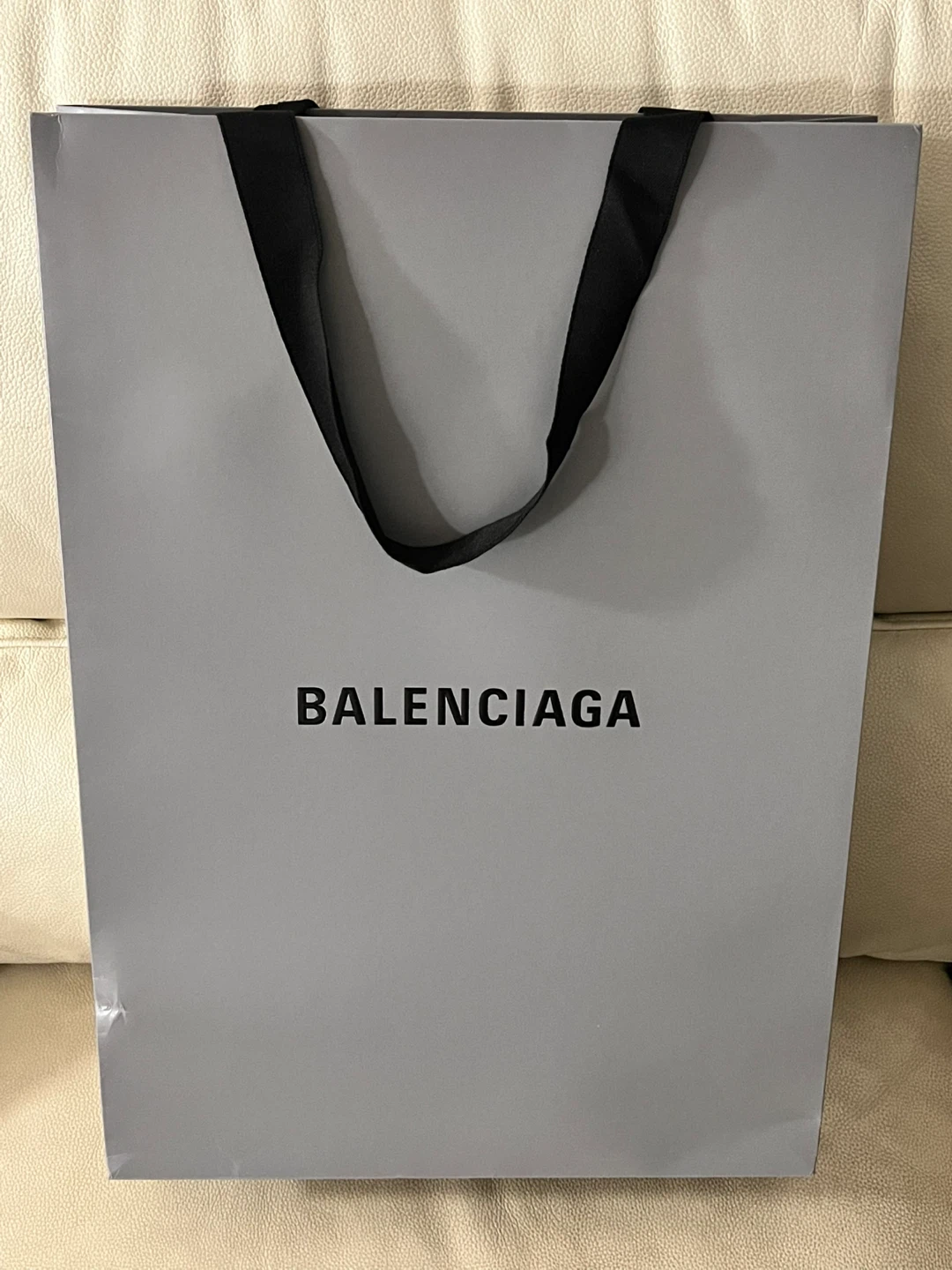 Balenciaga paper shopping bag