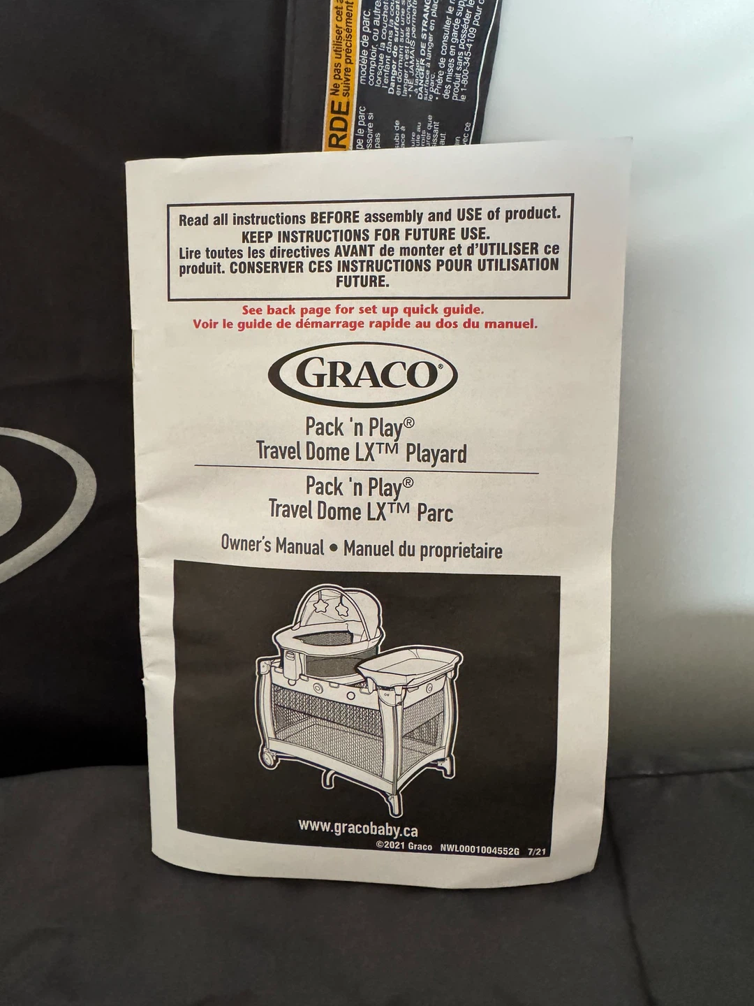 Graco Pack 'n Play Travel Dome LX Playard - photo 2