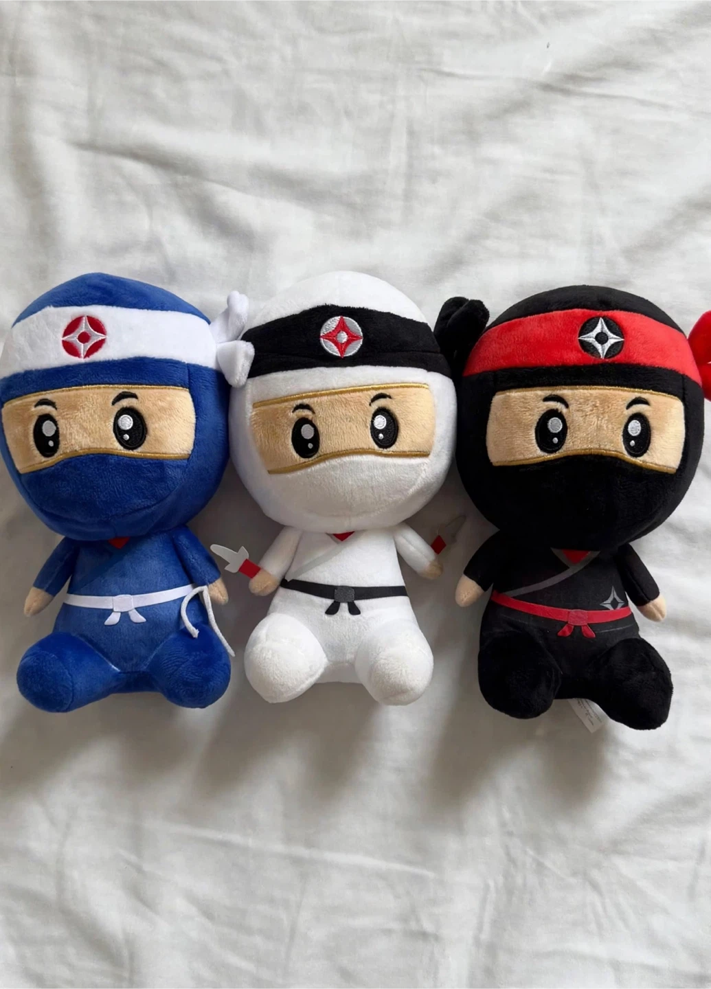 Ninja Plush Stuffed Toys Set of 3