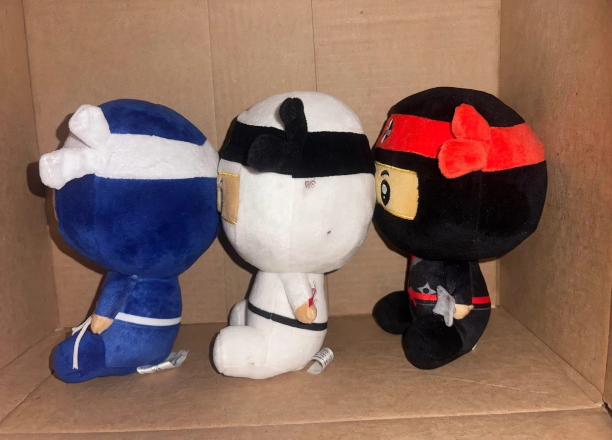 Ninja Plush Stuffed Toys Set of 3 - photo 2