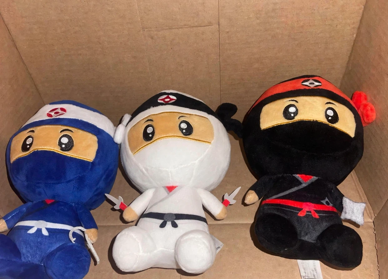 Ninja Plush Stuffed Toys Set of 3 - photo 3